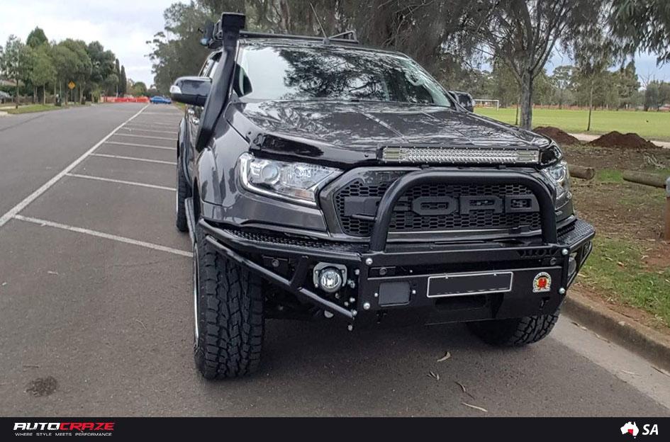 FORD RANGER GD09 MATTE BLACK MACHINED FACE